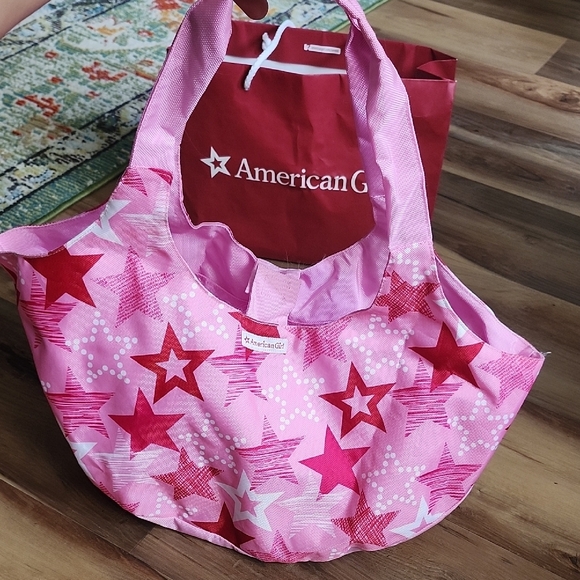 American Girl Doll Carrier Bag plus NYC shopping bag plus AG doll matching bag! - Picture 2 of 9